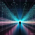 인과관계 추론 훈련의 미래 연구 방향 - **The AI's Causal Insight:**
    An awe-inspiring, abstract representation of Artificial Intelligenc...